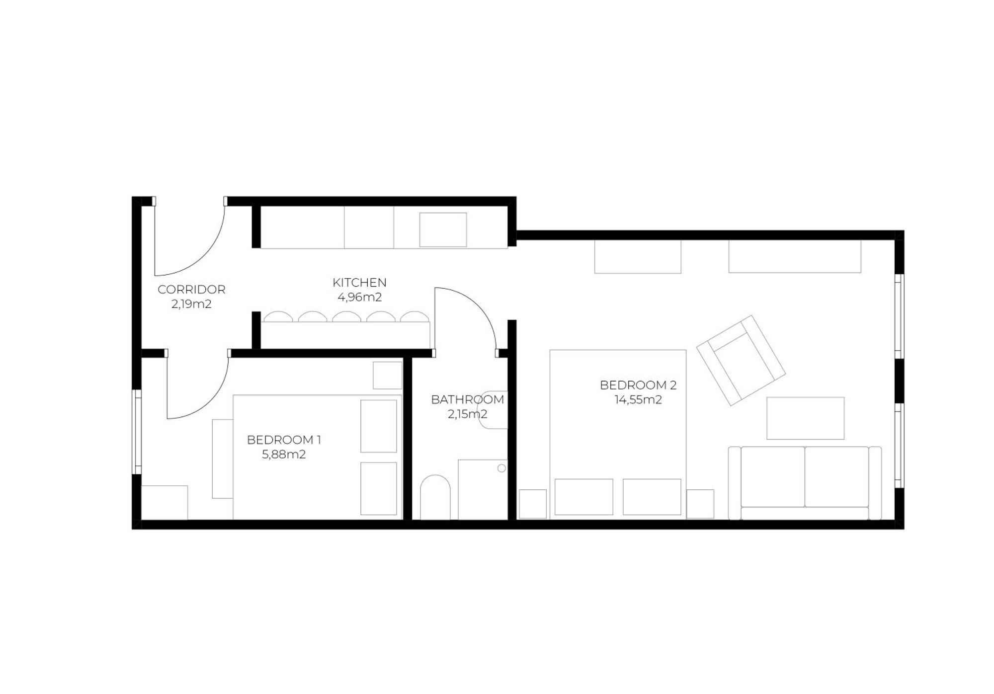 Stylish Apartment, 4 Min To U3 Zipperer Strasse Bécs Kültér fotó